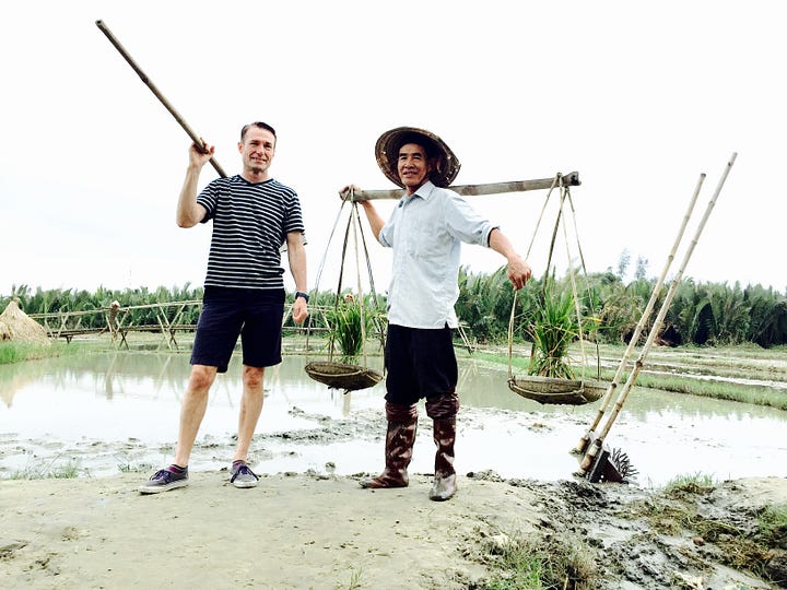 Fishing trip and rice paddies tour, Hoi An, Vietnam