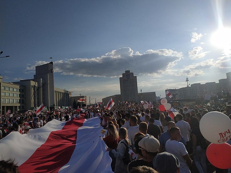 File:Protest actions in Minsk (Belarus), August 16 6.jpg File:Protest actions in Minsk (Belarus), August 16 6.jpg