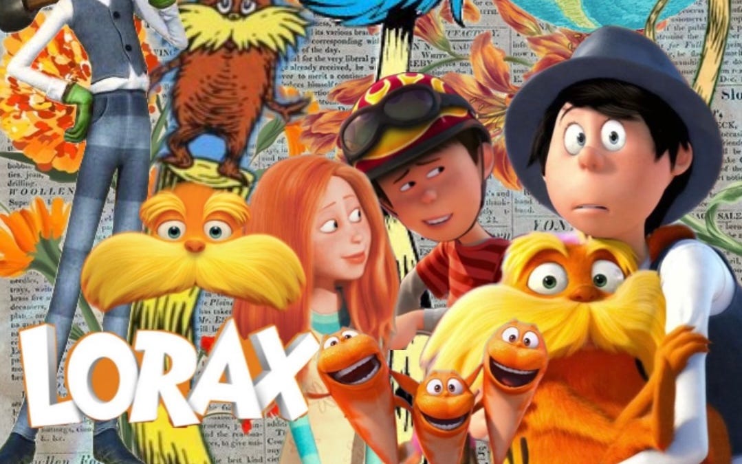 lorax wanted poster
