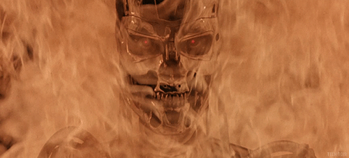 Download Movie Terminator 2: Judgment Day Robot Fire Science Fiction Gif -  Gif Abyss