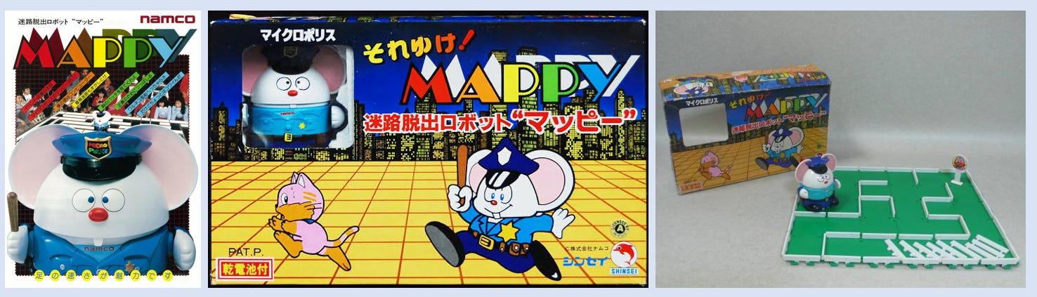 The Classic Arcade and Console Era (1972-1989) - Mappy