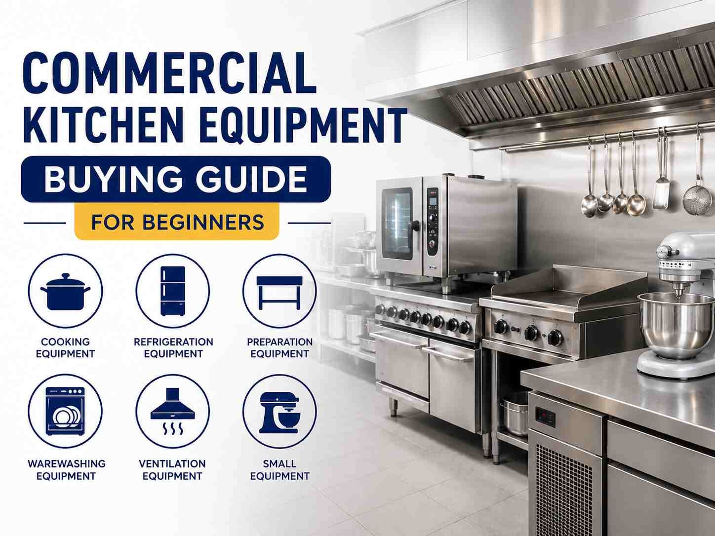 commercial kitchen equipment buying guide