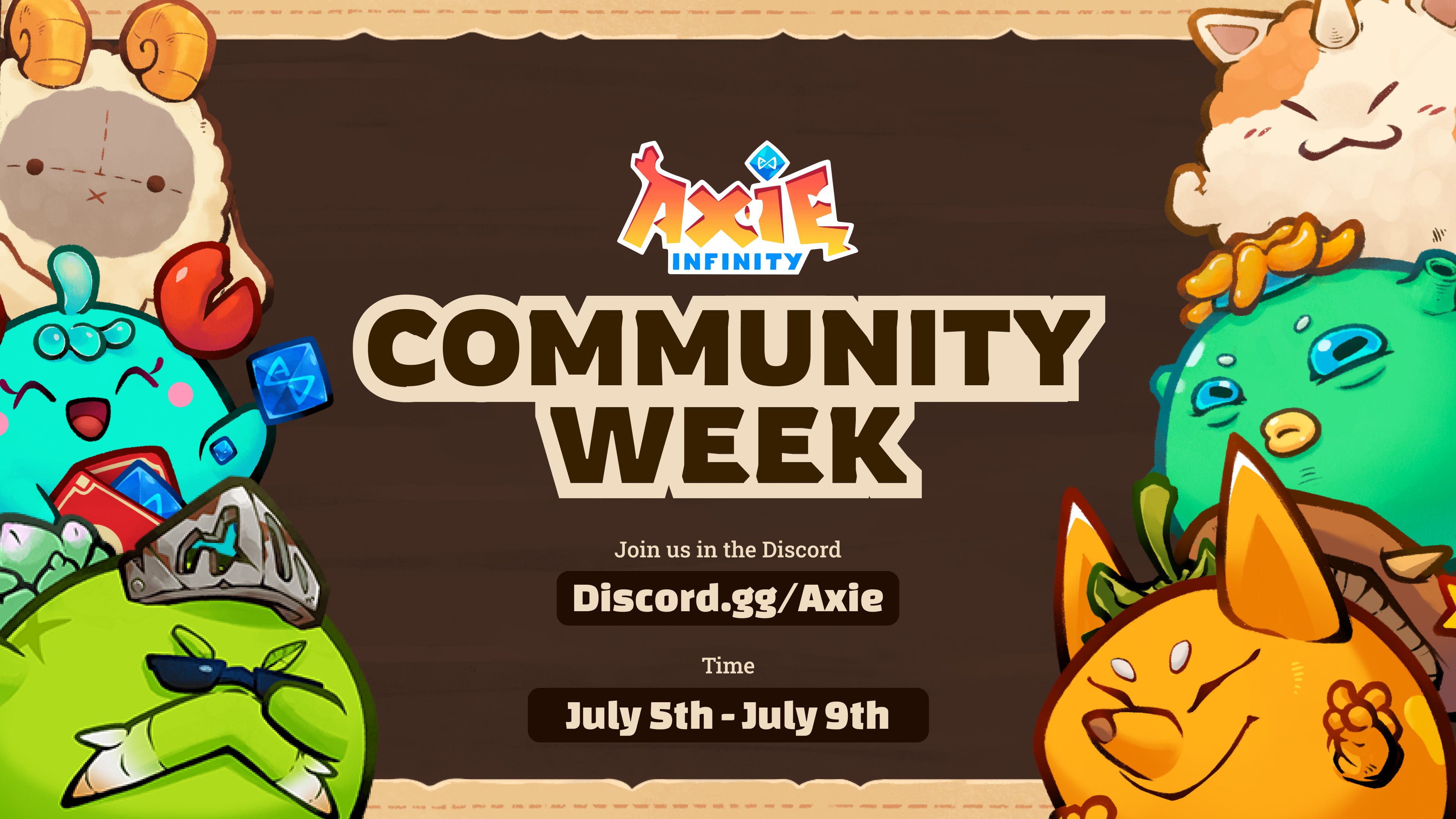 You’ve been invited to Axie Community Week!