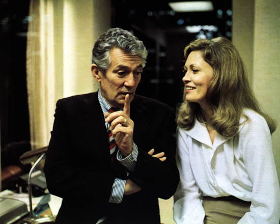 Peter Finch & Faye Dunaway in Network Premium Photograph and Poster -  1021401