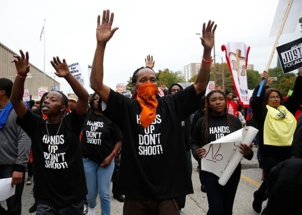 Hands up, don't shoot' did not happen in Ferguson - The Washington Post