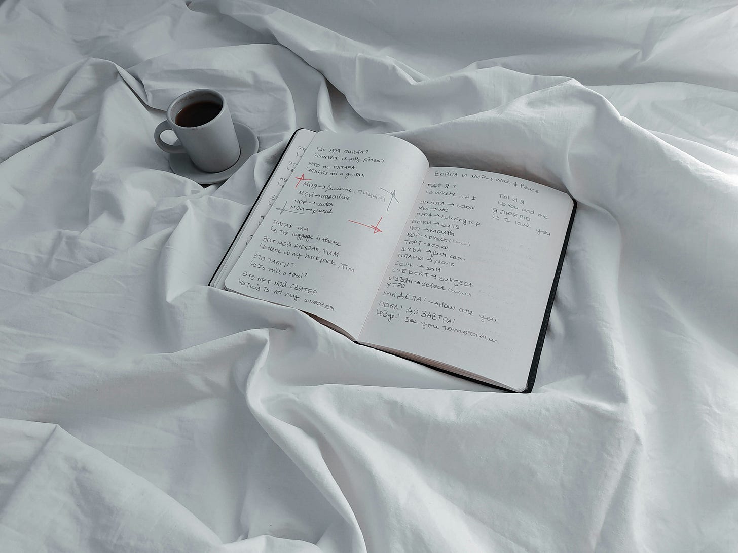 morning to-do list with coffee and sunlight morning to-do list with coffee and sunlight