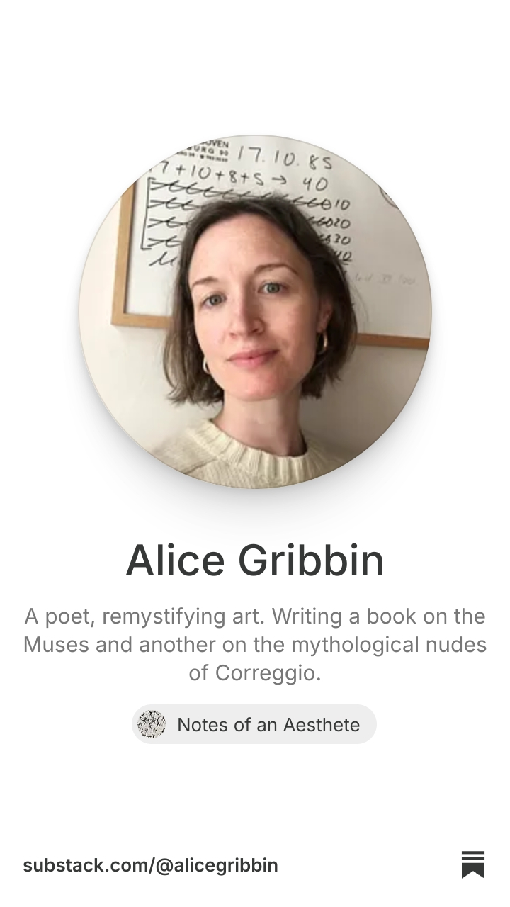 Alice Gribbin | Substack