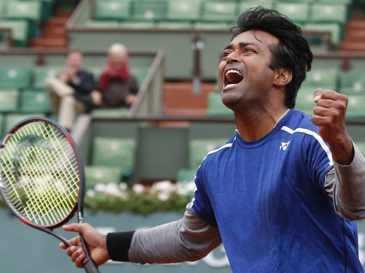 Leander Paes is the first Asian man nominated as a player to the International Tennis Hall of Fame