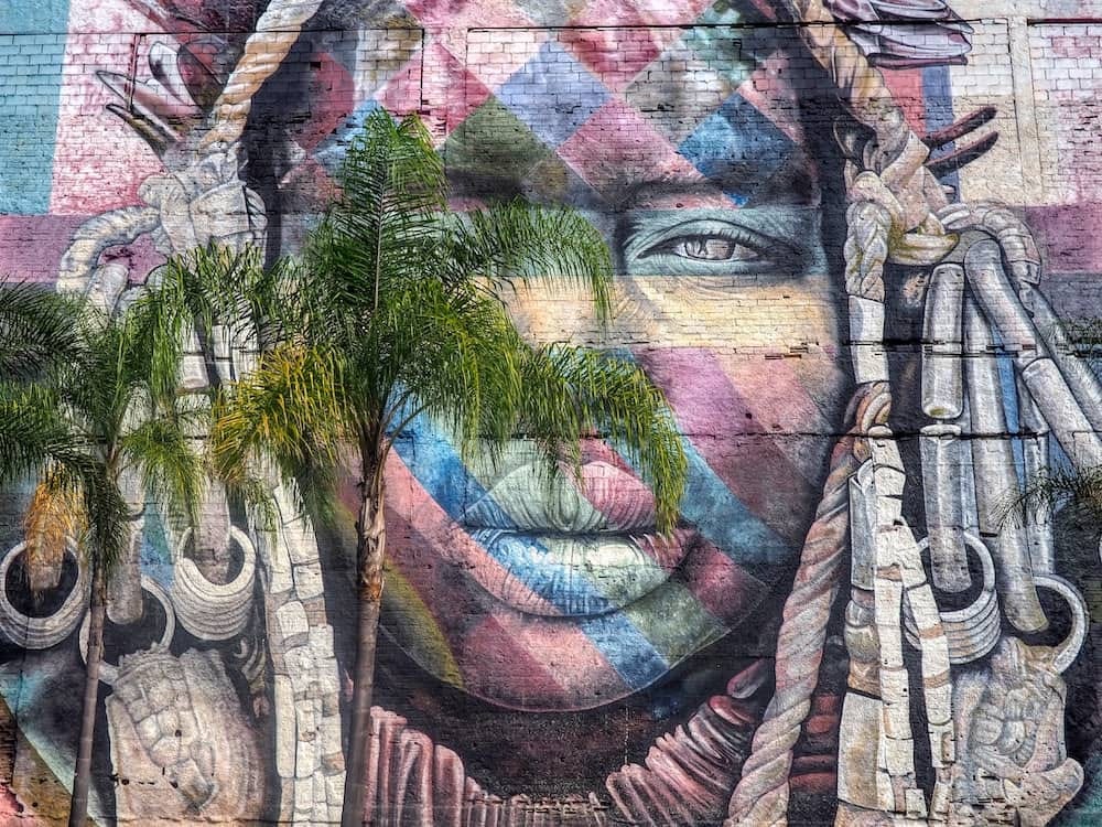 Mural Etnias Rio de Janeiro....