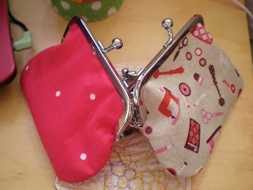 Snap frame purse Snap frame purse