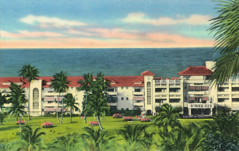 One of Jamaica's newest and most magnificent luxury resorts.
TichnorGloss No. G-12
Picture by Cleary & Elliott, Jamaica. Made in U.S.A. G83377