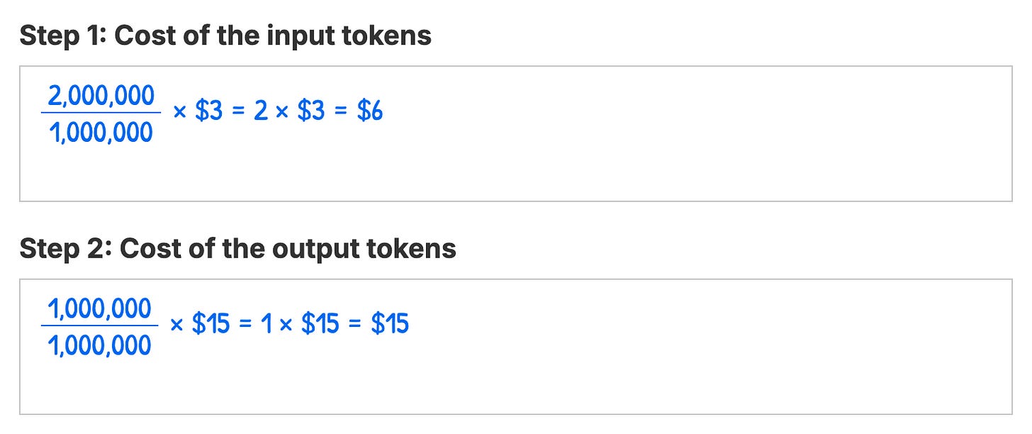 Pricing per Million Tokens Pricing per Million Tokens