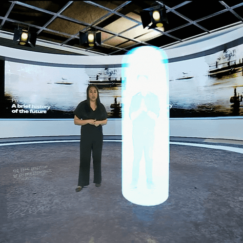 Images captured from Deloitte xR stage