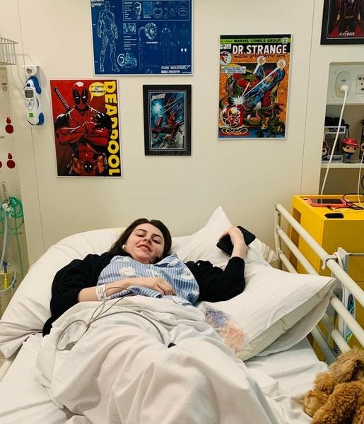 May be an image of 1 person, indoor and hospital