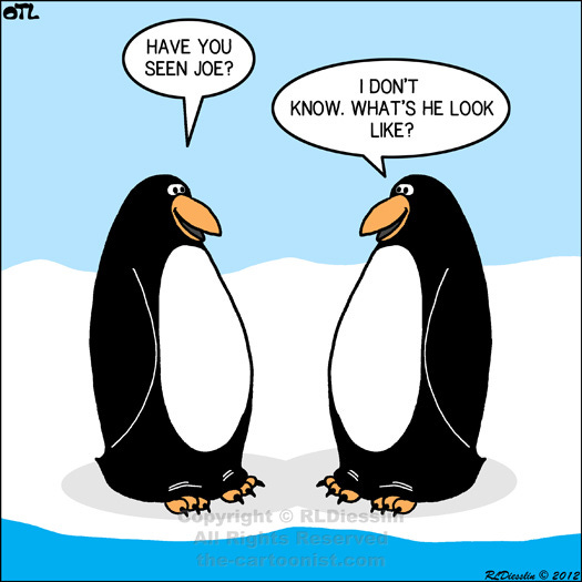 Out to Lunch - February 15, 2012 - Penguin Identity Crisis Out to Lunch - February 15, 2012 - Penguin Identity Crisis