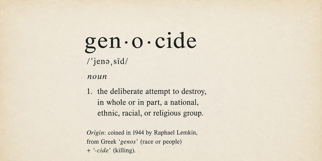 You Asked For it: Quibbling over genocide definitions