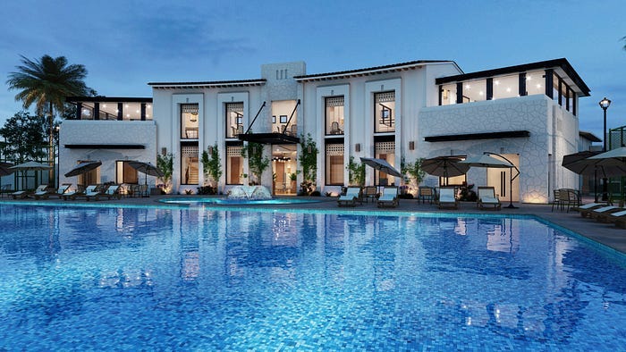 A beautiful brick mansion over a massive in-ground swimming pool. A beautiful brick mansion over a massive in-ground swimming pool.