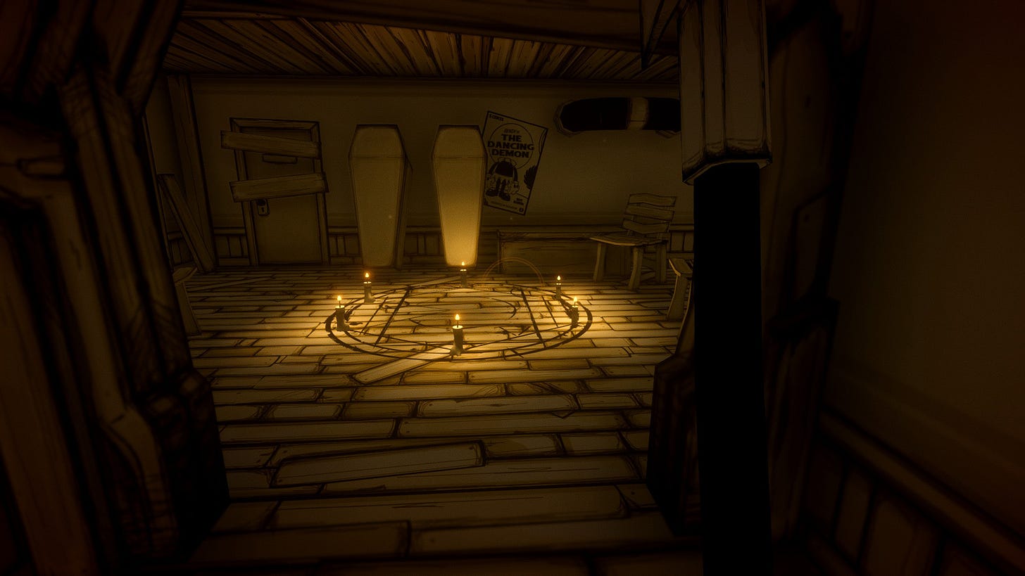 Το gameplay του Bendy and the Ink Machine Το gameplay του Bendy and the Ink Machine