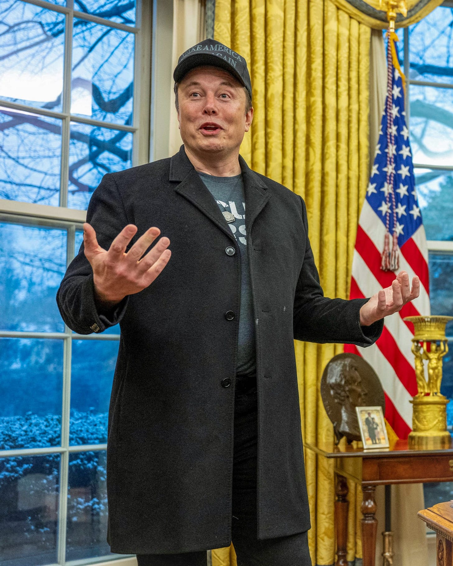 How Elon Musk's clothes capture the evolution of his relationship to Trump