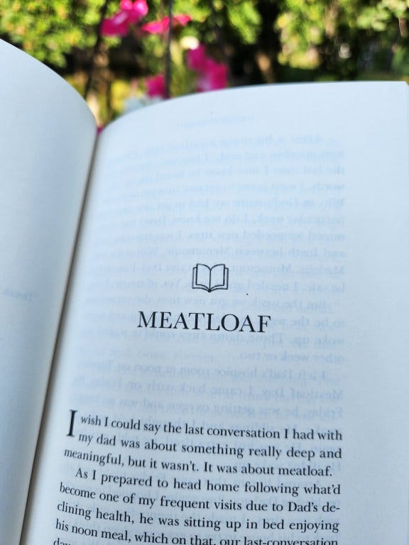 Meatloaf & last conversations - have you thought about those last conversations you've had with dear ones and ones you'd like to have? #loss #grief #EOL #death #dying #yourhardmatterstoo