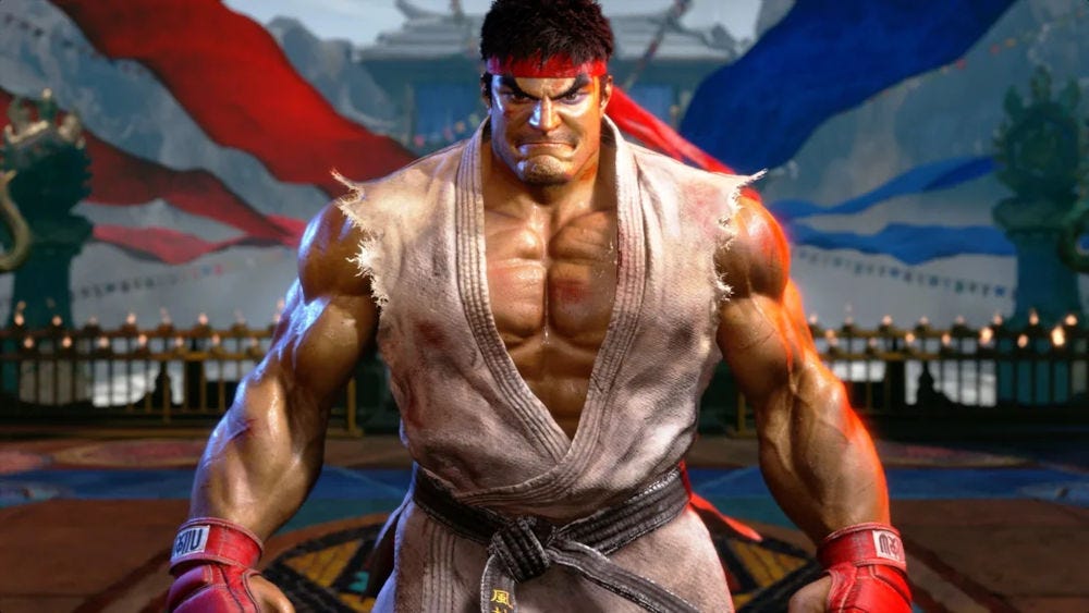 Ryu in Street Fighter 6