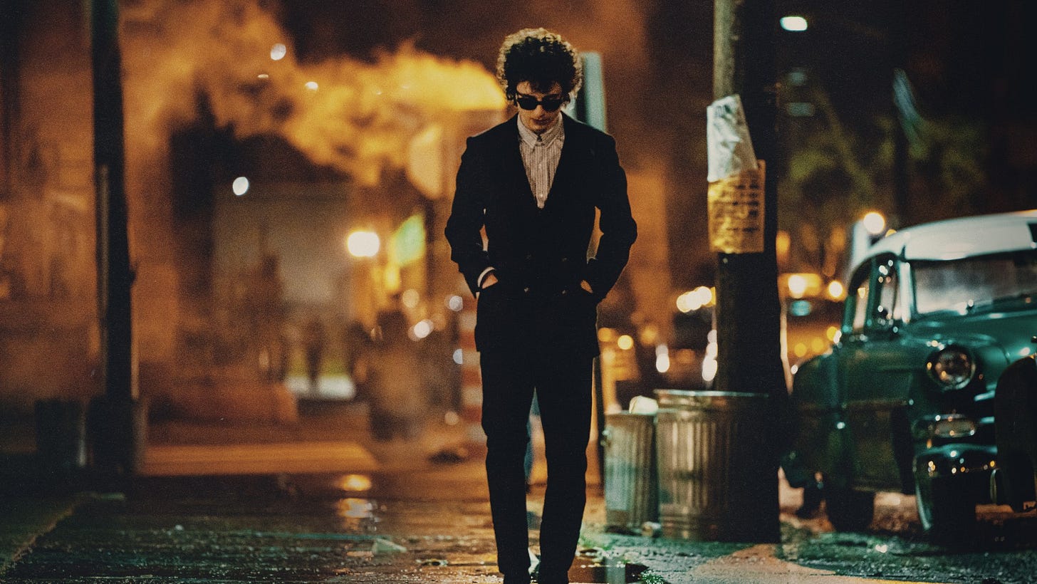 Timothée Chalamet Bob Dylan Film Complete Unknown Release Date Dec. 25