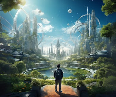 Future world with technology