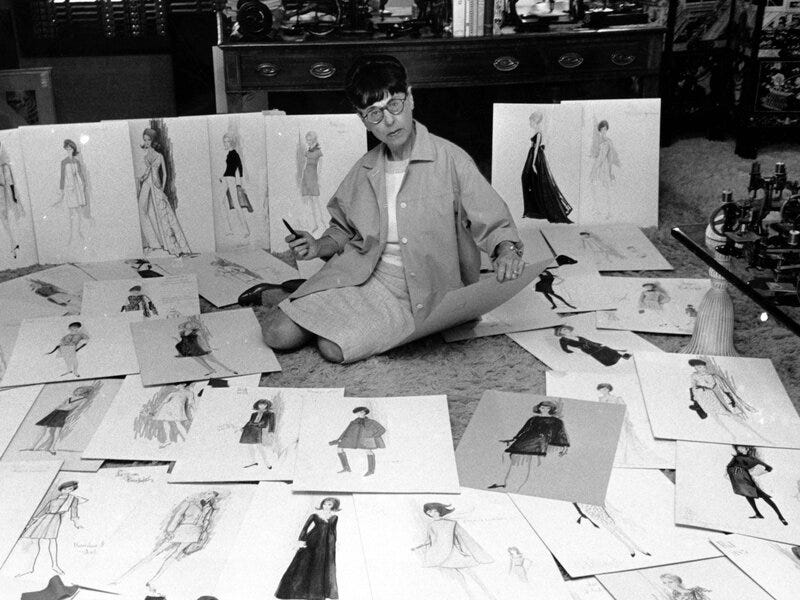 12 Dynamic Sketches From the Woman Who Dressed Grace Kelly and ...