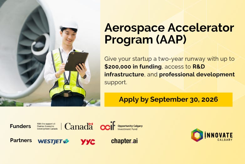 Aerospace Accelerator Program now accepting applications for next cohort -  Innovate Calgary