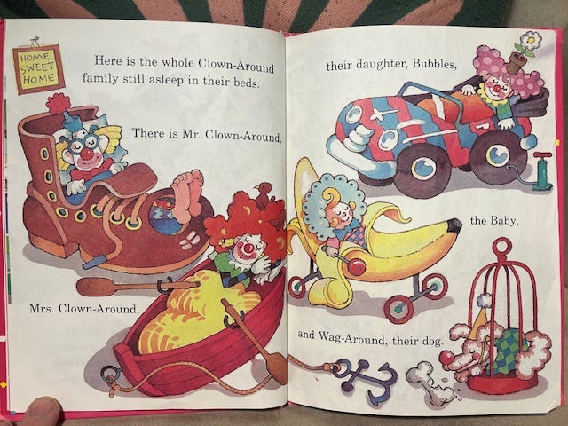 Living the Questions, Reading the Clown-Arounds