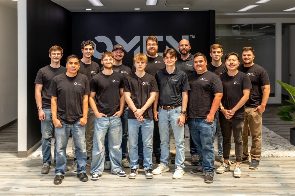 The Omen AI team in San Francisco