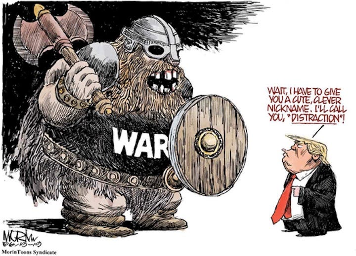 Boom! There Goes Your Tax Dollars: Trump’s War of Distraction