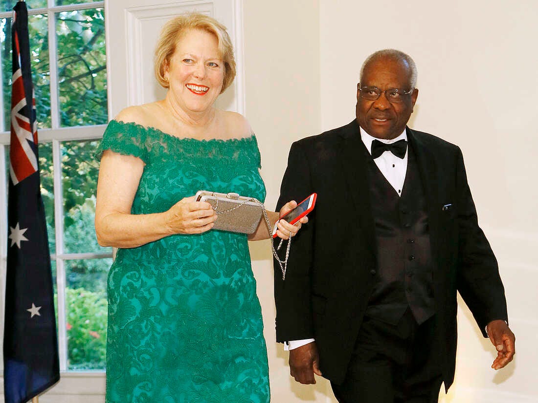 Ginni Thomas' long history of conservative activism, explained : NPR