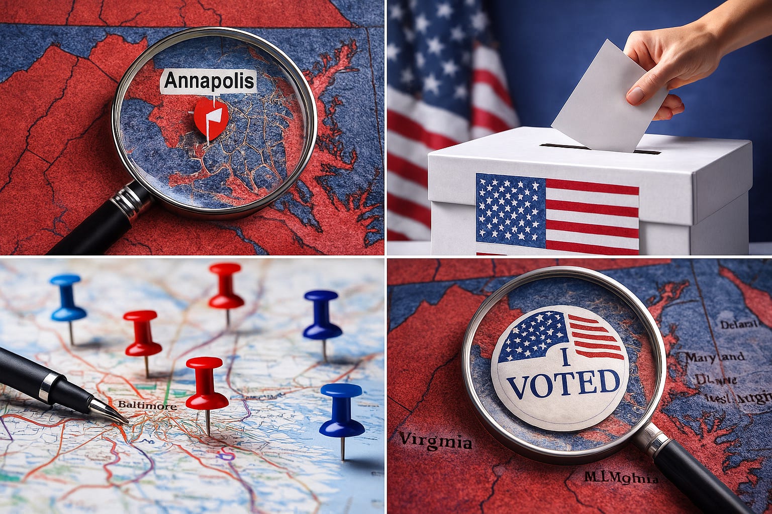 The Maryland Voter Map: Who Actually Decides Elections?