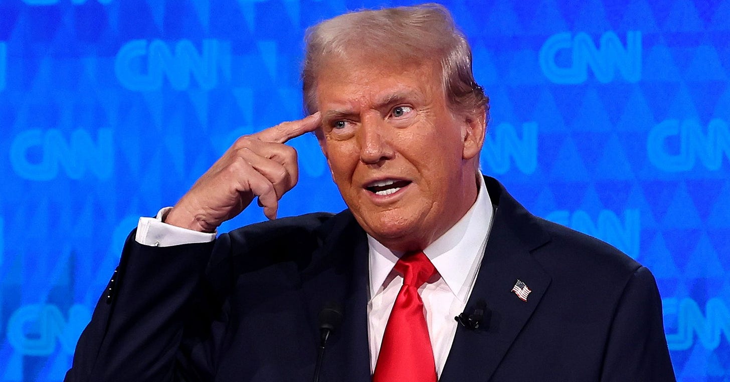 Trump Spews Lies, Disparages Harris's Intelligence, Insults Jews, and  Rambles About “Insane Asylums” in Unhinged Press Conference | Vanity Fair