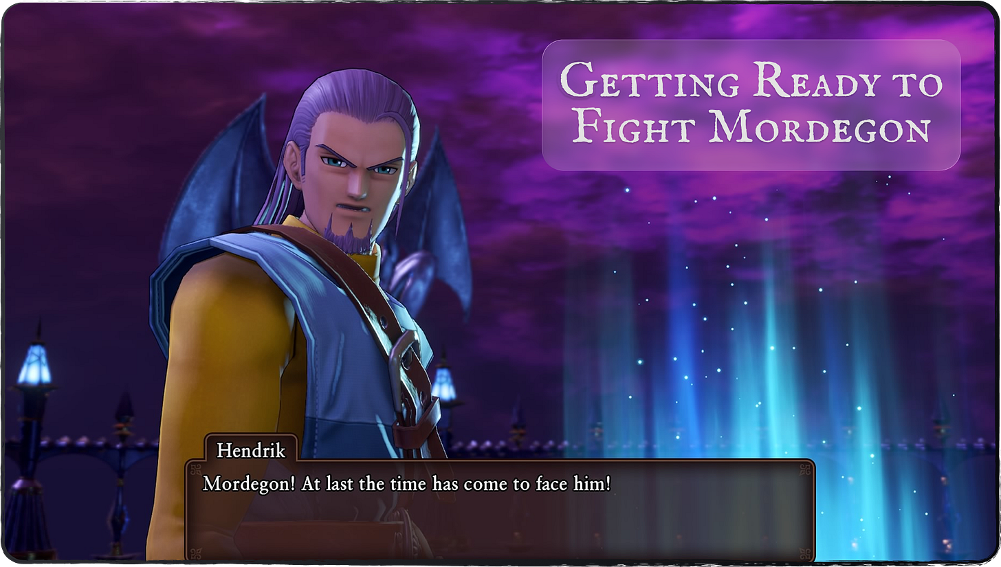 Getting pepped-up to fight Mordegon!