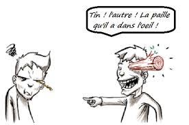 La paille et la poutre