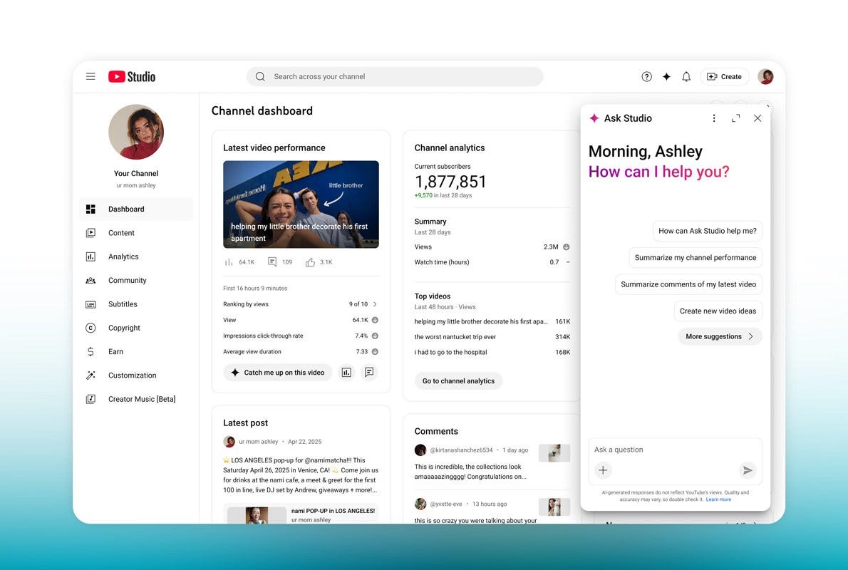 Ask Studio Product Example Ask Studio Product Example