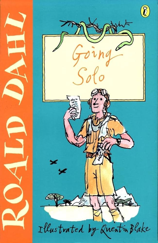 Going Solo: Amazon.co.uk: Dahl, Roald, Blake, Quentin: 9780141311425: Books