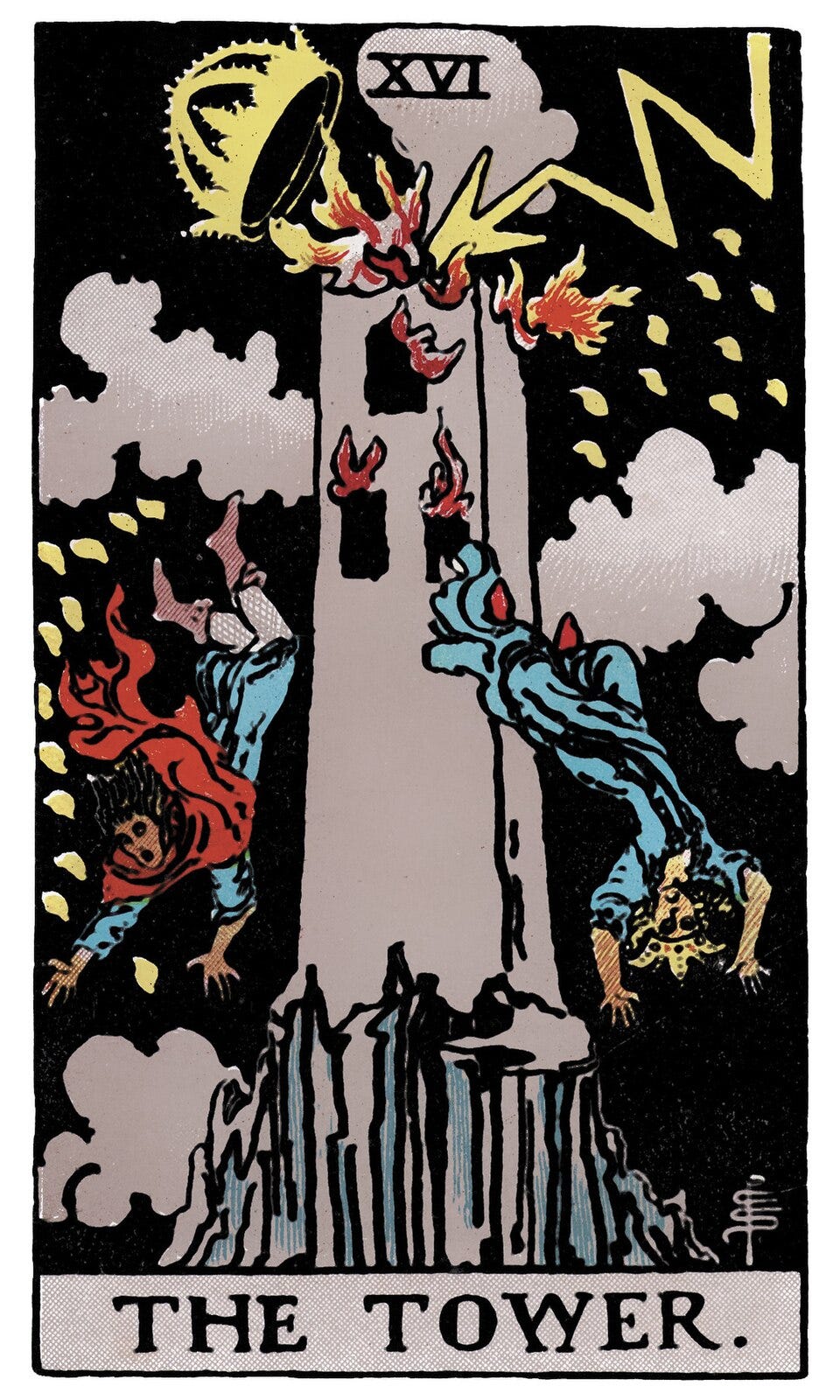 The Tower (tarot card) - Wikipedia The Tower (tarot card) - Wikipedia