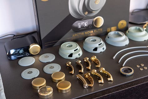 SteelSeries Arctis Nova Elite wireless gaming headset
