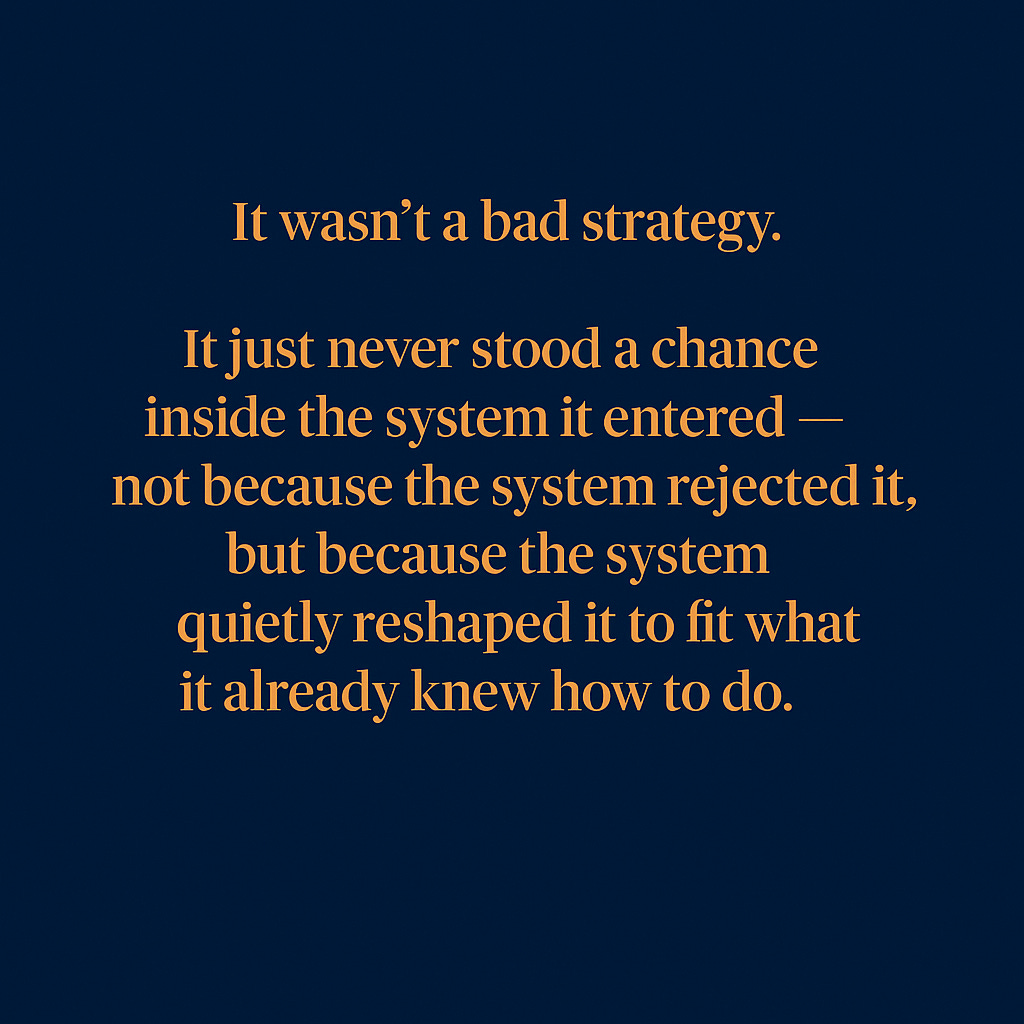Strategic Drift - by Chris McLean - The Second Pattern