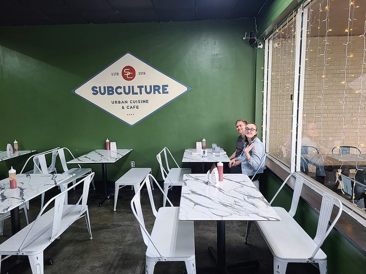 Subculture Urban Cuisine & Cafe interior