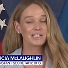 Kristi Noem's Aryan Mini-Me Quitting DHS, Let's Wildly Speculate Why!