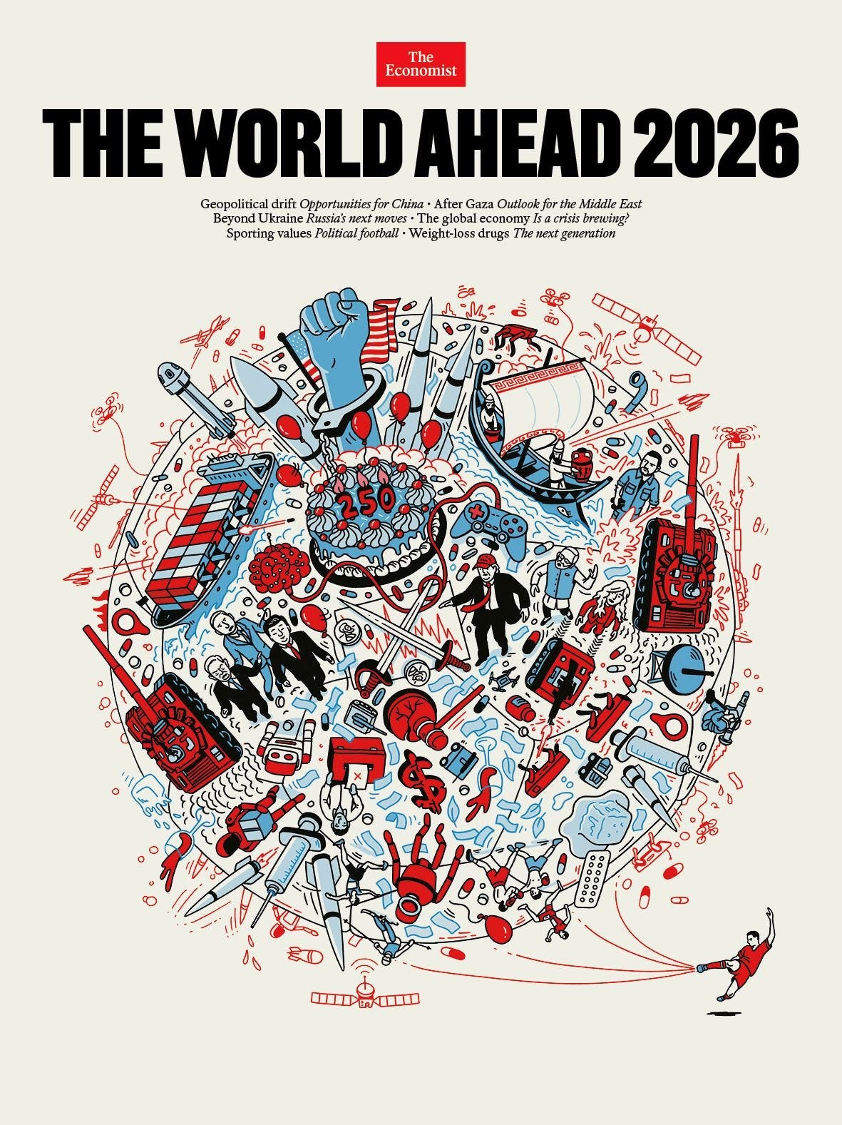 “The Economist 2026 cover shouts the world is at a turning point