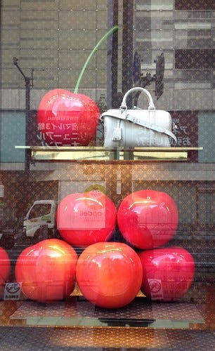 Louis Vuitton Window Shinjuku Louis Vuitton Window Shinjuku