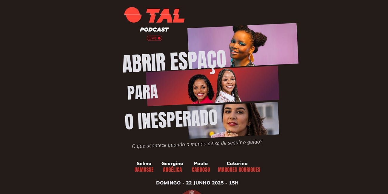 Ao vivo! Com Selma Uamusse e Catarina Marques Rodrigues