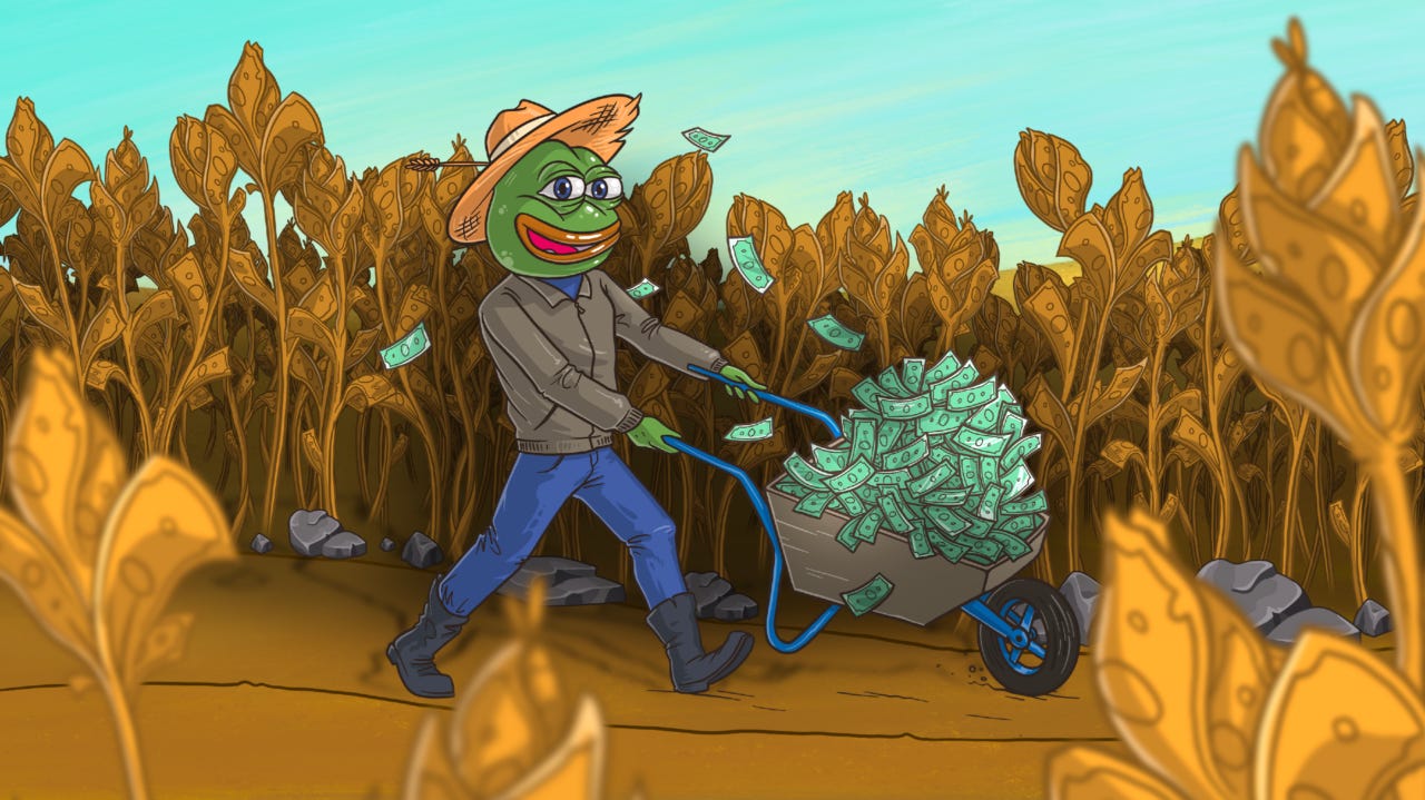 Ethereum Yield Farm Token Up 200% in Week After Coinbase Listing - Decrypt