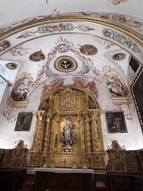 Pictures from inside the Monasterio de San Millán de la Cogolla.