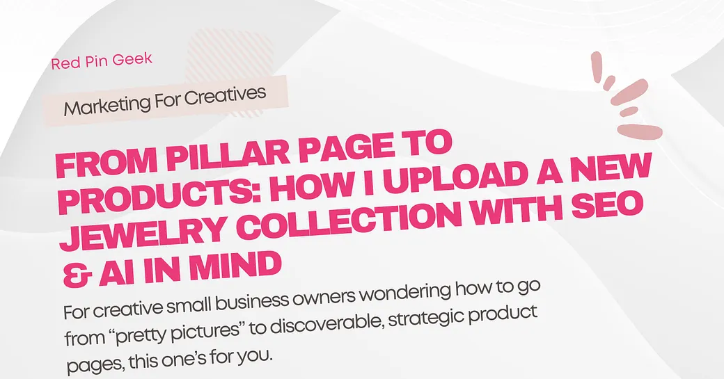 From Pillar Page to Products